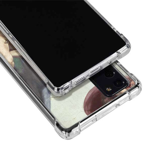 Michelangelo Creation of Adam Galaxy Note20 5G Clear Case