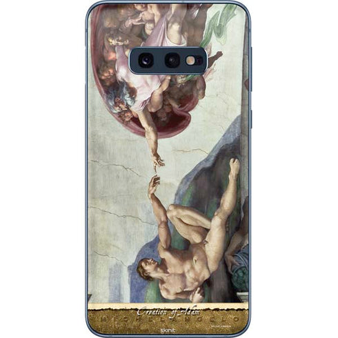 Creation of Adam by Michelangelo Galaxy S10e Skin