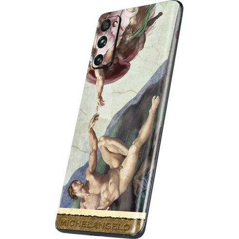 Michelangelo Creation of Adam Galaxy S20 Fan Edition Skin