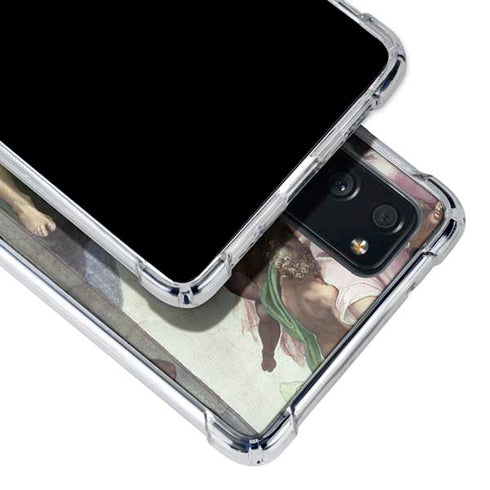 Michelangelo Creation of Adam Galaxy S20 FE Clear Case