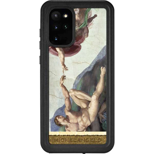Michelangelo Creation of Adam Galaxy S20 Plus Waterproof Case