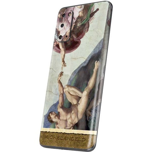 Michelangelo Creation of Adam Galaxy S20 Skin