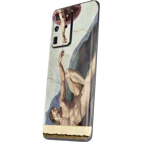 Michelangelo Creation of Adam Galaxy S20 Ultra 5G Skin