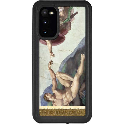 Michelangelo Creation of Adam Galaxy S20 Waterproof Case