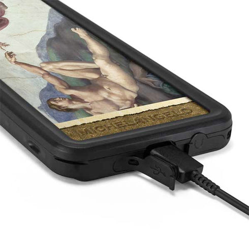 Michelangelo Creation of Adam Galaxy S20 Waterproof Case
