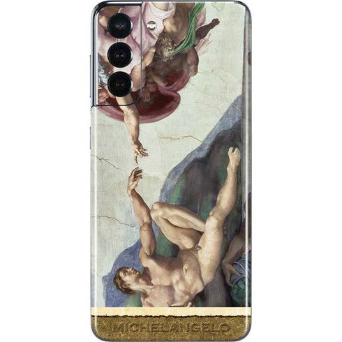 Michelangelo Creation of Adam Galaxy S21 5G Skin