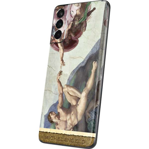 Michelangelo Creation of Adam Galaxy S21 Plus 5G Skin