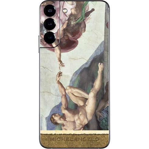 Michelangelo Creation of Adam Galaxy S22 Plus Skin