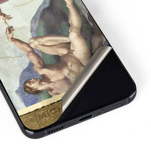 Michelangelo Creation of Adam Galaxy S22 Plus Skin