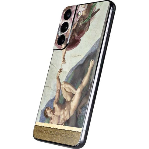 Michelangelo Creation of Adam Galaxy S22 Skin