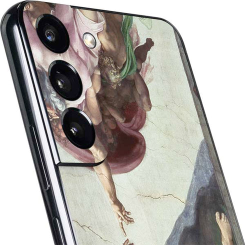 Michelangelo Creation of Adam Galaxy S22 Skin