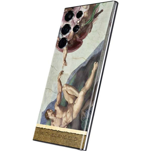 Michelangelo Creation of Adam Galaxy S22 Ultra Skin
