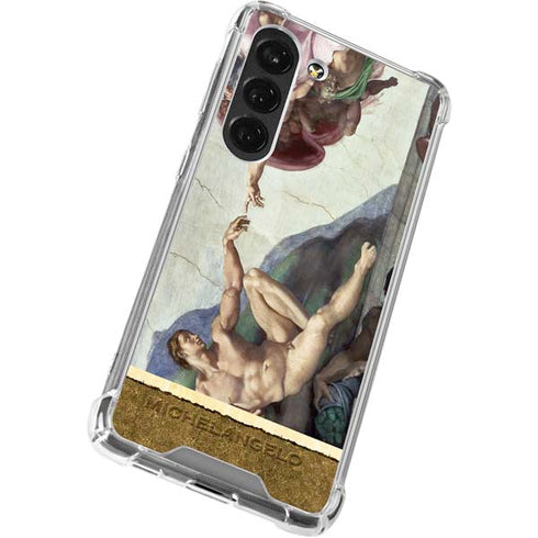 Michelangelo Creation of Adam Galaxy S23 Clear Case