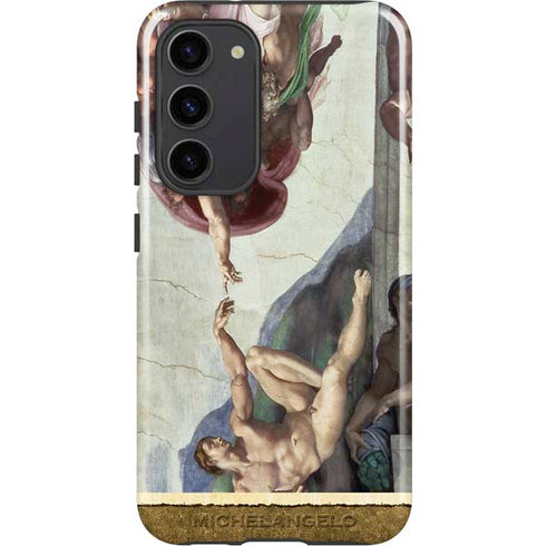 Michelangelo Creation of Adam Galaxy S23 Plus Pro Case