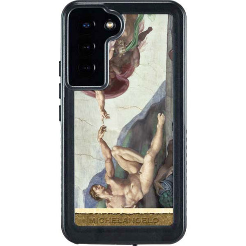 Michelangelo Creation of Adam Galaxy S23 Plus Waterproof Case