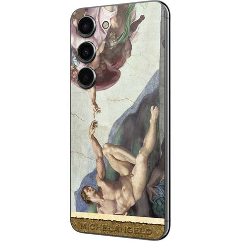 Michelangelo Creation of Adam Galaxy S23 Skin