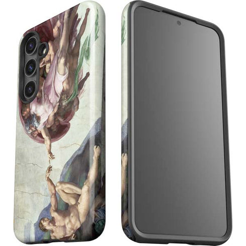 Creation of Adam by Michelangelo Galaxy S24 Impact Case