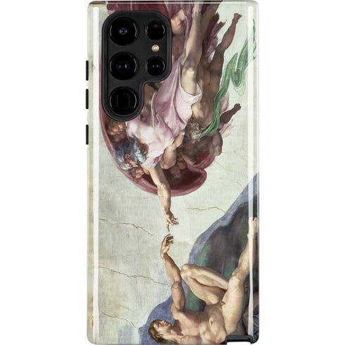 Creation of Adam by Michelangelo Galaxy S24 Ultra Impact Case