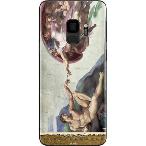 Michelangelo Creation of Adam Galaxy S9 Skin