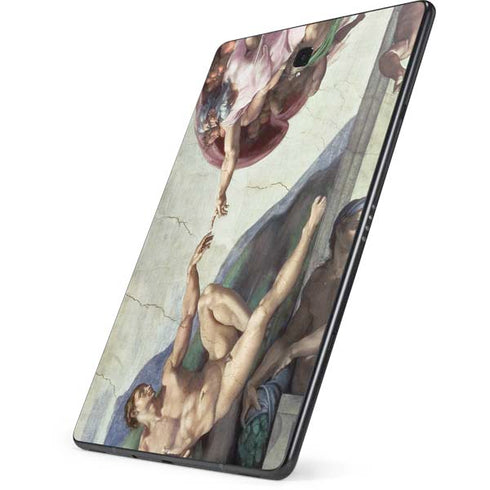 Creation of Adam by Michelangelo Samsung Galaxy Tab Skin