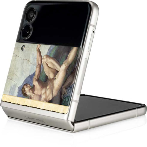 Michelangelo Creation of Adam Galaxy Z Flip3 5G Skin