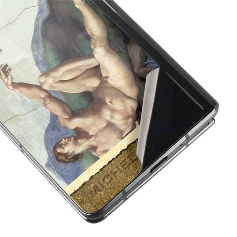 Michelangelo Creation of Adam Galaxy Z Fold2 5G Skin