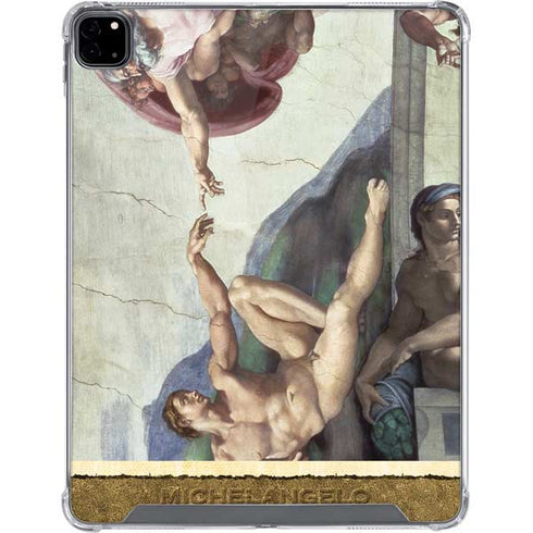 Michelangelo Creation of Adam iPad Pro 12.9in (2020) Clear Case