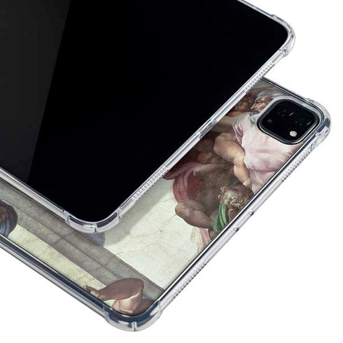 Michelangelo Creation of Adam iPad Pro 12.9in (2020) Clear Case