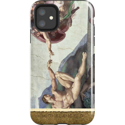 Michelangelo Creation of Adam iPhone 11 Impact Case