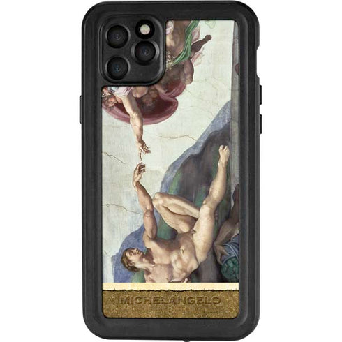 Michelangelo Creation of Adam iPhone 11 Pro Max Waterproof Case