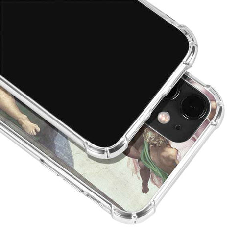 Michelangelo Creation of Adam iPhone 12 Clear Case