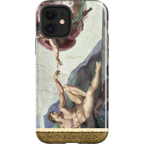 Michelangelo Creation of Adam iPhone 12 Impact Case