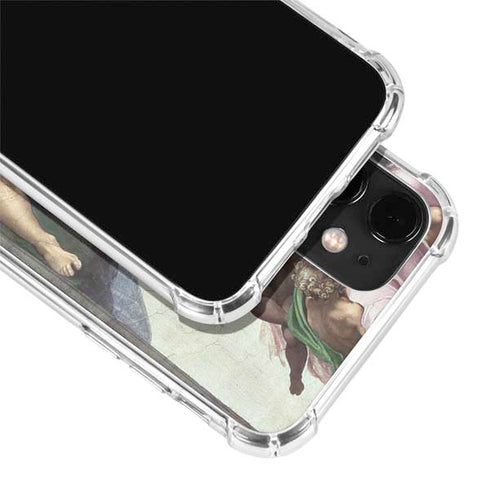 Michelangelo Creation of Adam iPhone 12 Mini Clear Case