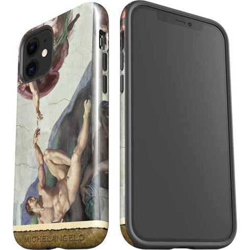 Michelangelo Creation of Adam iPhone 12 Mini Impact Case