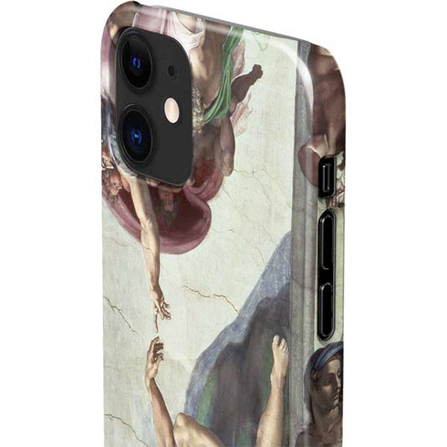 Michelangelo Creation of Adam iPhone 12 Mini Lite Case