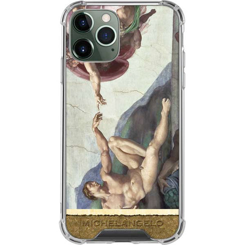 Michelangelo Creation of Adam iPhone 12 Pro Clear Case