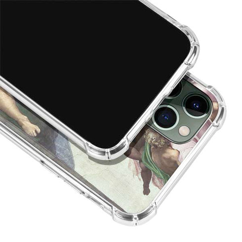 Michelangelo Creation of Adam iPhone 12 Pro Clear Case