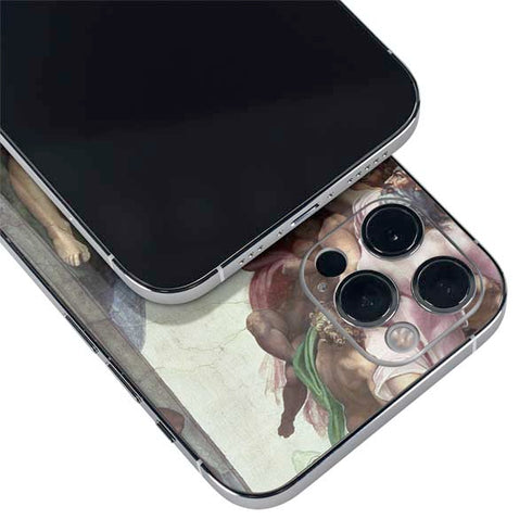 Michelangelo Creation of Adam iPhone 12 Pro Skin