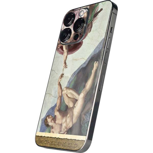 Michelangelo Creation of Adam iPhone 13 Pro Skin