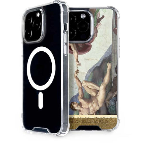 Creation of Adam by Michelangelo iPhone 15 Pro Max MagSafe Case