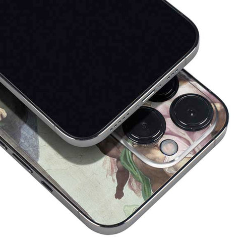 Michelangelo Creation of Adam iPhone 14 Pro Skin