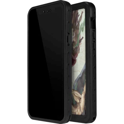 Creation of Adam by Michelangelo iPhone 15 Plus Waterproof Case