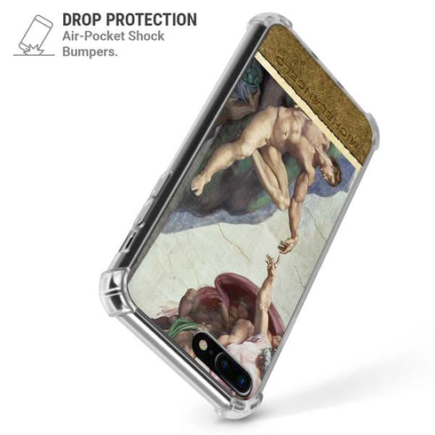 Creation of Adam by Michelangelo iPhone 7/8 Plus Clear Case