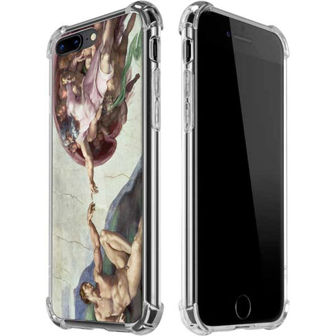 Creation of Adam by Michelangelo iPhone 7/8 Plus Clear Case