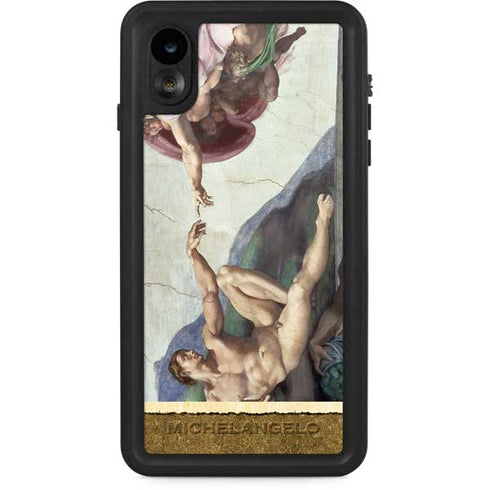 Michelangelo Creation of Adam iPhone XR Waterproof Case
