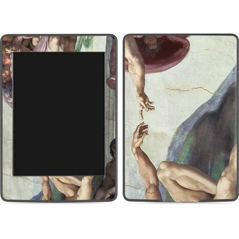 Creation of Adam by Michelangelo Amazon Kindle Skin