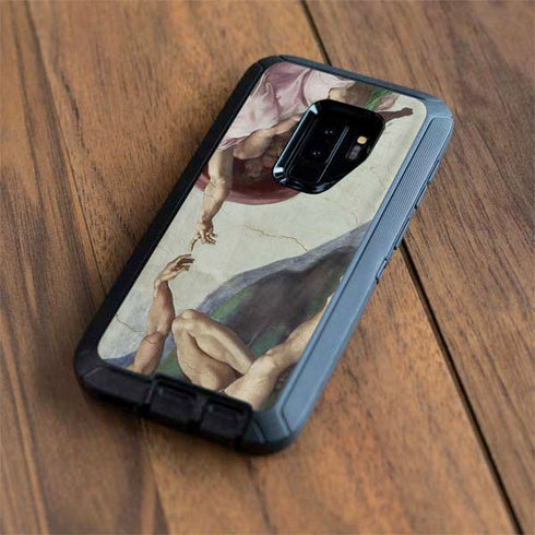 Creation of Adam by Michelangelo Otterbox Defender Galaxy Skin
