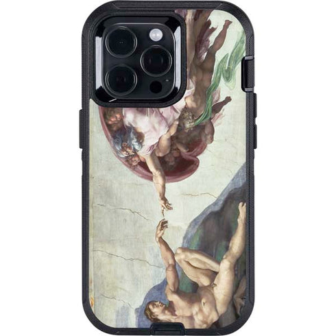 Creation of Adam by Michelangelo Otterbox Defender iPhone Skin