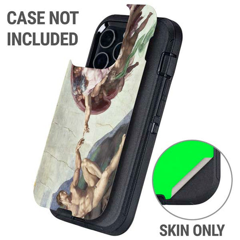 Creation of Adam by Michelangelo Otterbox Defender iPhone Skin