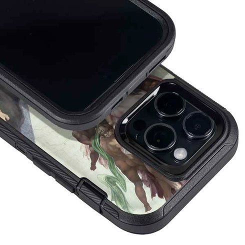 Creation of Adam by Michelangelo Otterbox Defender iPhone Skin